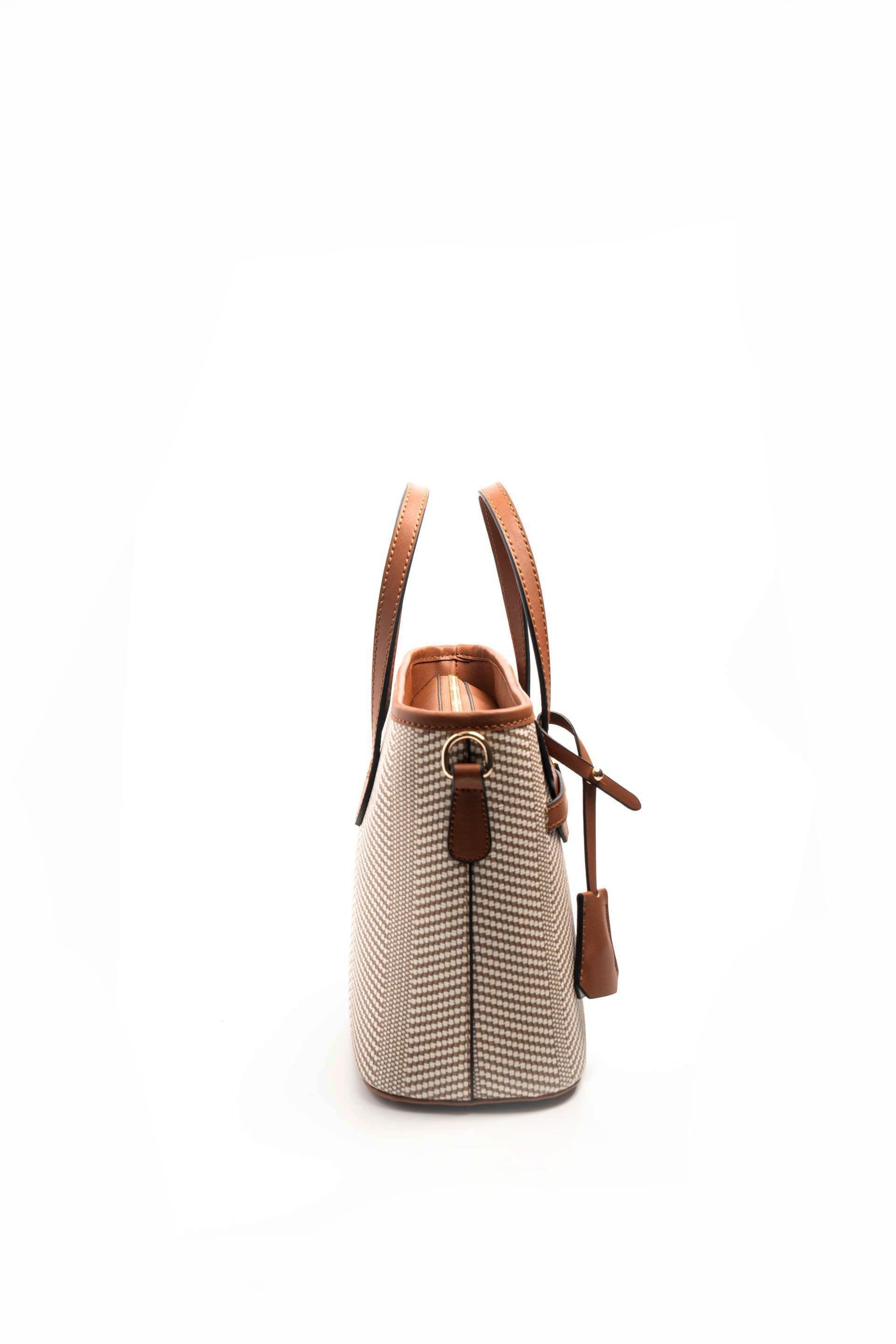 Silver & Polo Bej - Taba SP1185 Kadın El Çantası