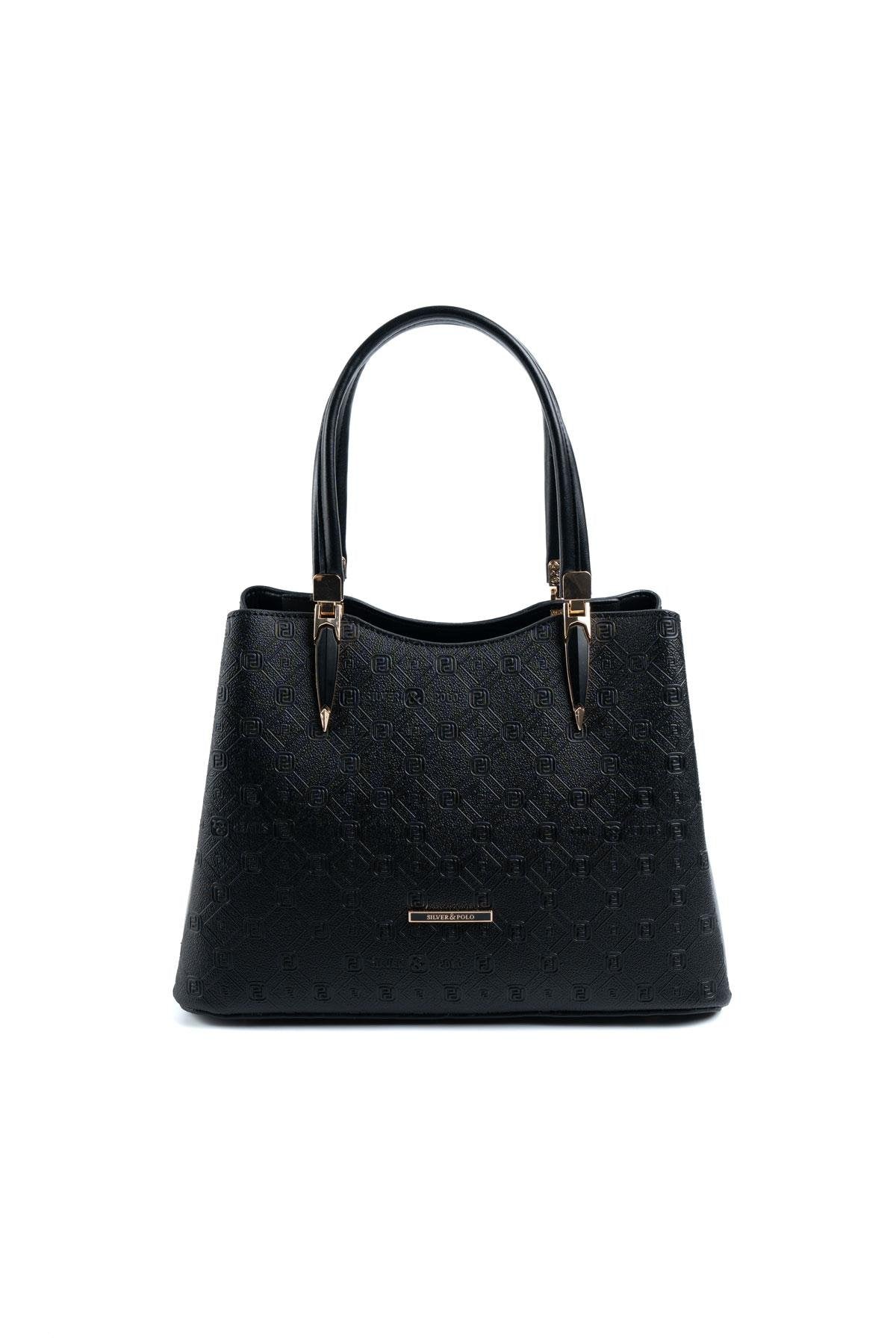 Silver & Polo Siyah SP1205 Kadın El Çantası