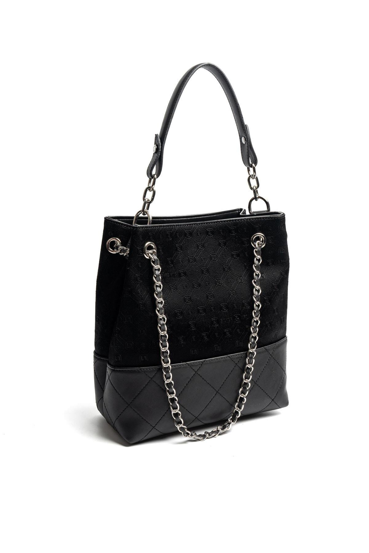 Silver & Polo SP1262 Kadın Omuz Çantası Fashion Siyah