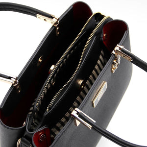 Silver & Polo SP1098 Kadın El Çantası Düz Kahve-Vizon