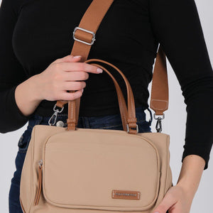 Silver & Polo SP1227 Kadın Omuz Çantası Nut-Taba