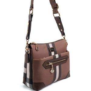 Silver & Polo Koyu Kahve SP1110 Kadın Çapraz Çanta