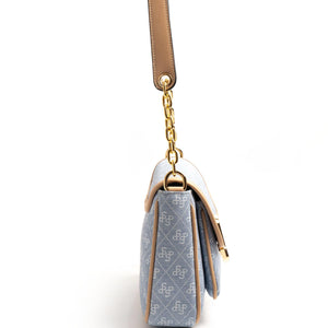 Silver & Polo Mavi - Nut SP1147 Kadın Omuz Çantası