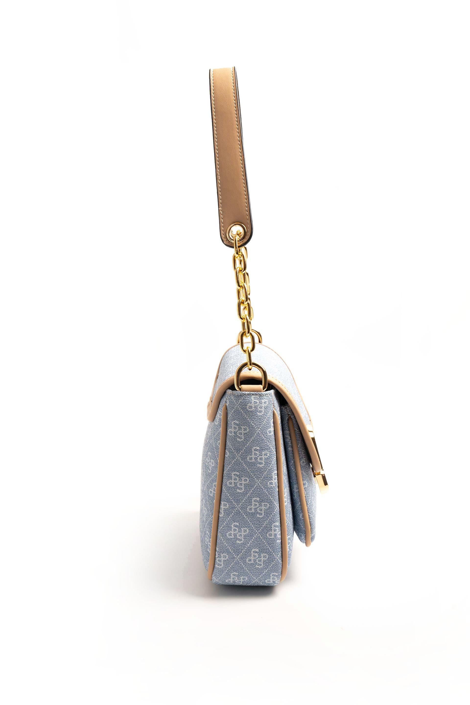 Silver & Polo Mavi - Nut SP1147 Kadın Omuz Çantası