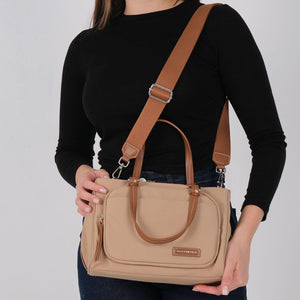 Silver & Polo SP1227 Kadın Omuz Çantası Nut-Taba