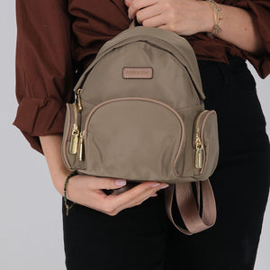 Silver & Polo SP1208 Kadın Sırt Çantası Yeşil-Kum