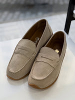 Vega Luxury Bej Hakiki Deri Ortopedik Loafer Ayakkabı - rc-5