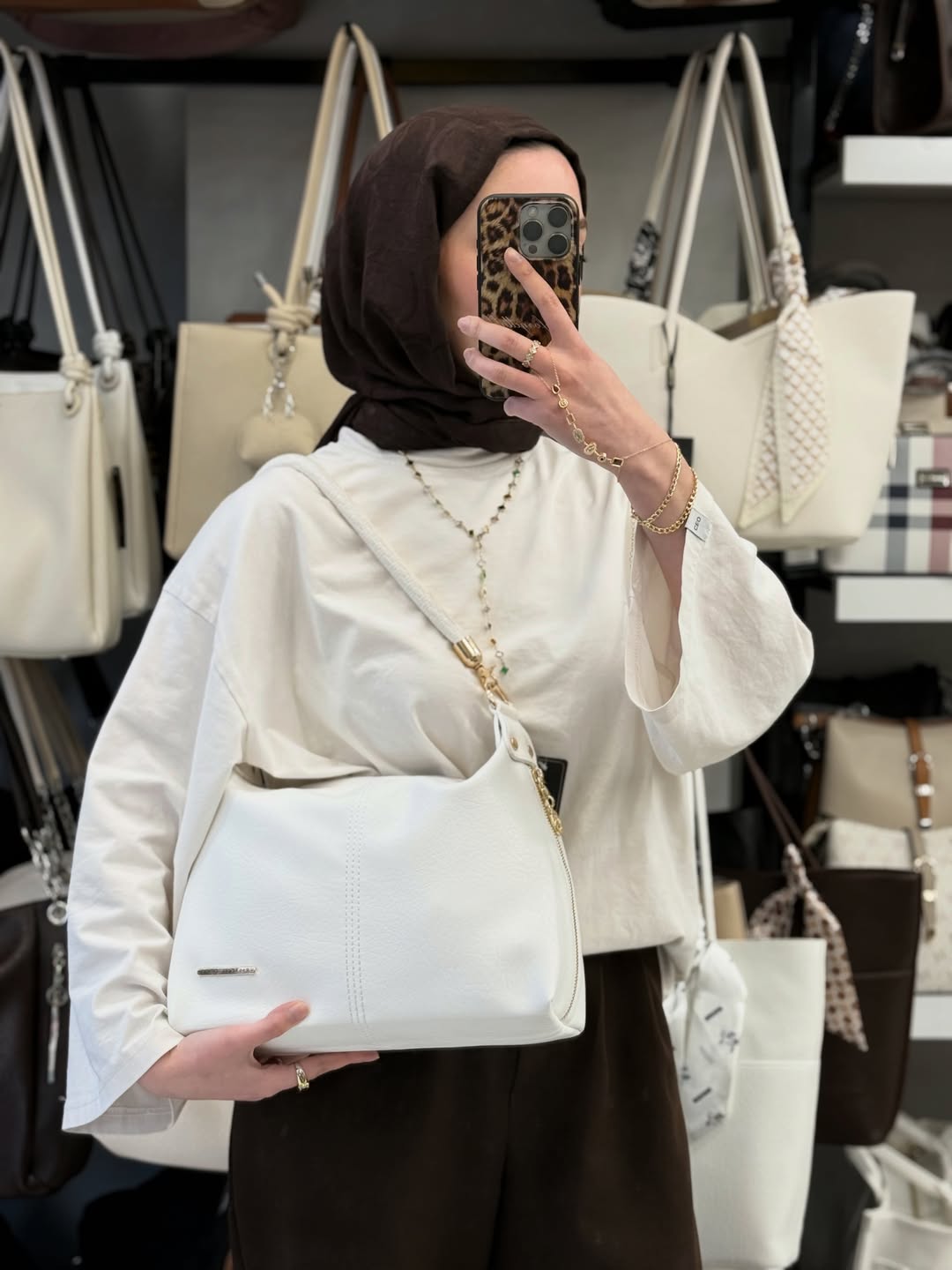 Nas Bag Kadın Şık Örgülü Askılı Omuz ve Çapraz Çanta - 1515
