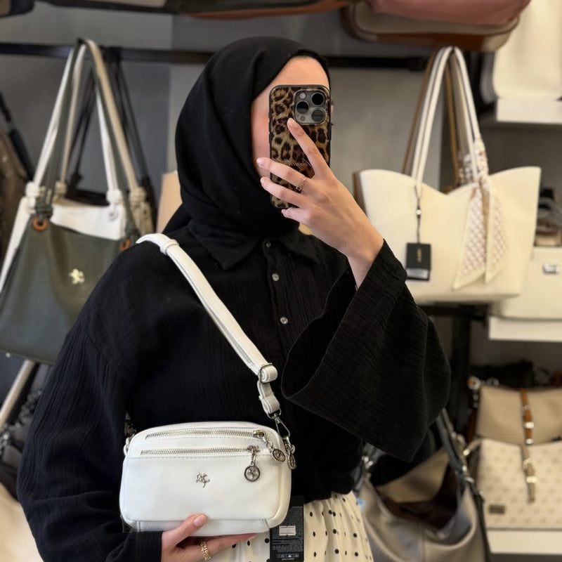 Nas Bag 4 Gözlü Victoria Mini Çapraz Çanta - 1534 - 1