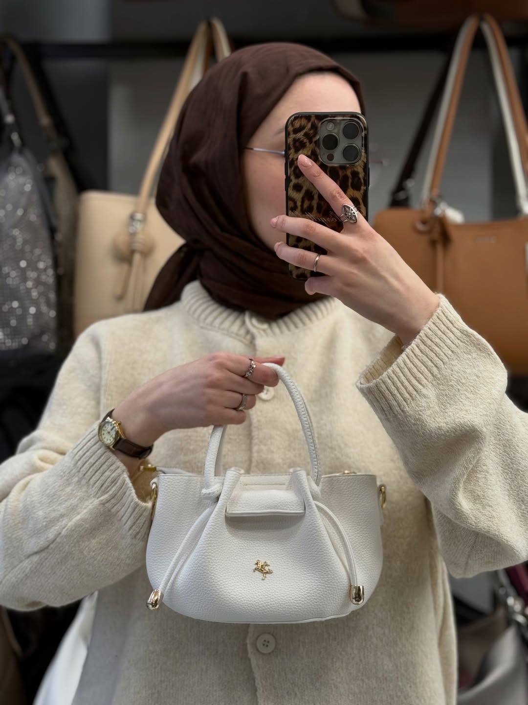 Nas Bag Kadın Mini Büzgülü Şık Çapraz Çanta - 1542
