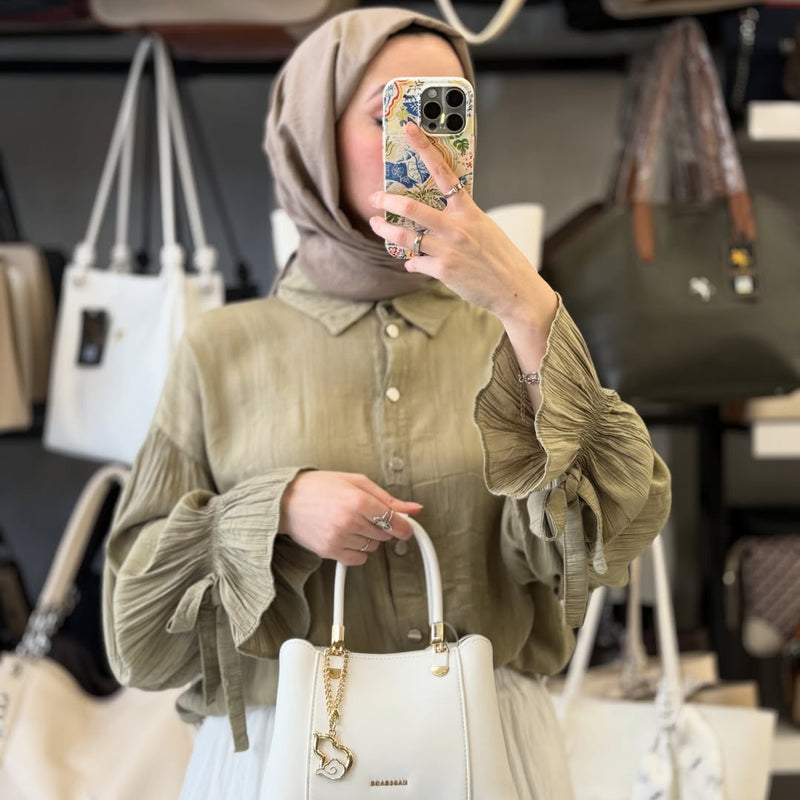Nas Bag El ve Omuz Çantası + Cüzdan Kombin Set - ns26021