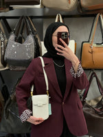 NASBAG Özel Seri - Çok Bölmeli Deri Telefon Çantası - NS26032