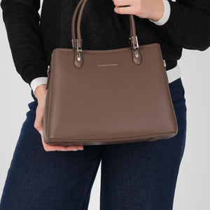 Silver & Polo SP1233 Kadın El Çantası Kahve