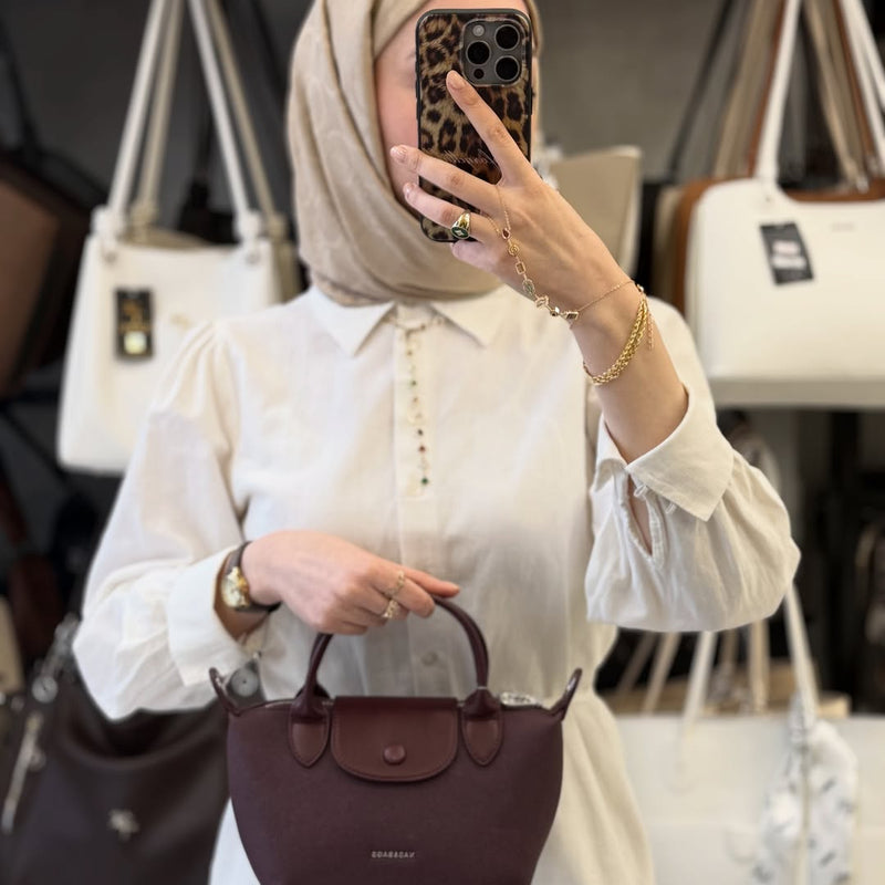Nas Bag Mini El ve Omuz Çantası + Cüzdan Seti - ns26009 - 3