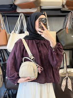 Matthew Cox Krem Rengi Çok Gözlü Mini Omuz ve Sırt Çantası - byn1119