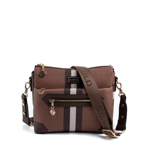 Silver & Polo Koyu Kahve SP1110 Kadın Çapraz Çanta