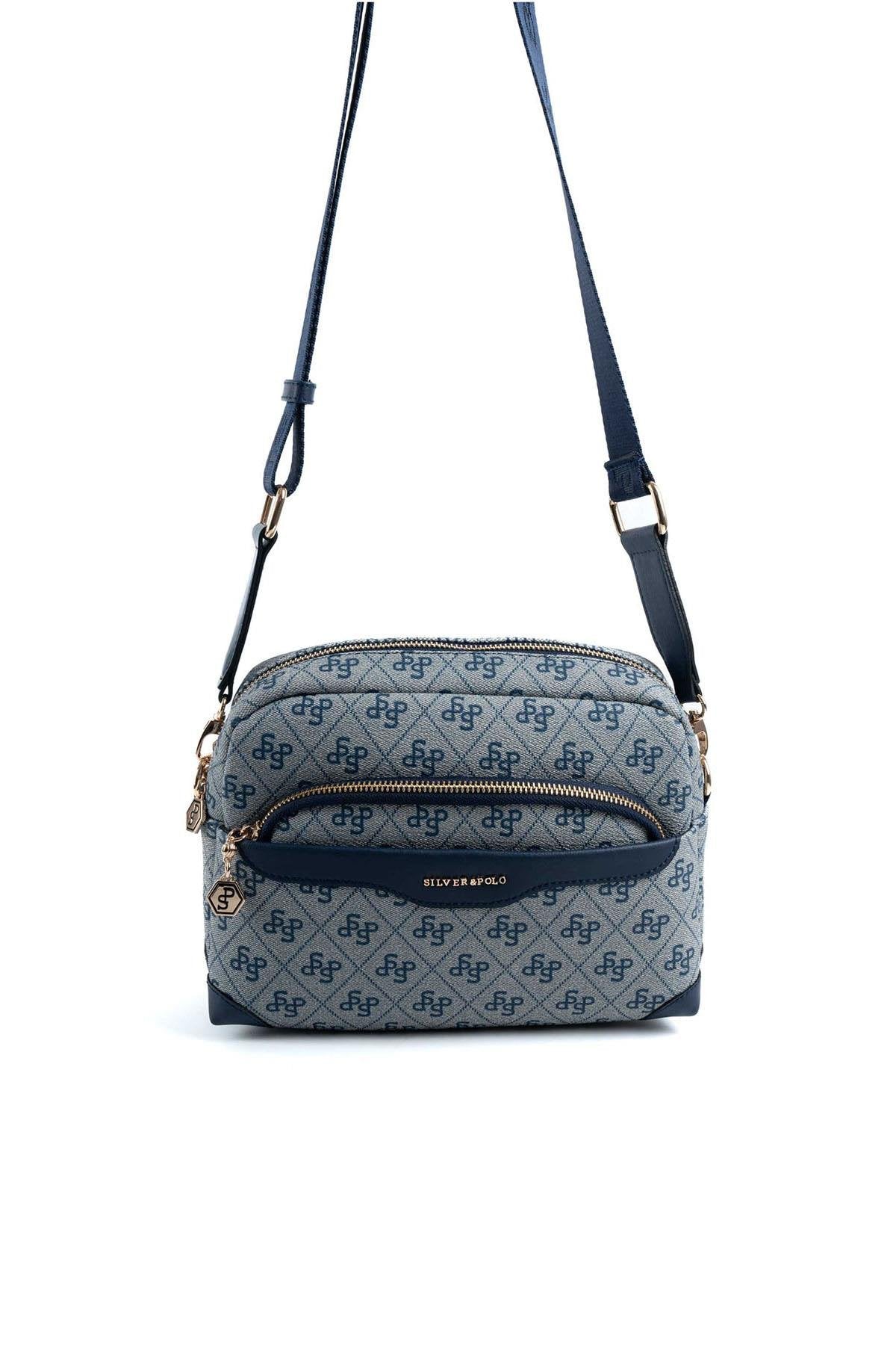 Silver & Polo Gri - Laci SP1201 Kadın Çapraz Çanta