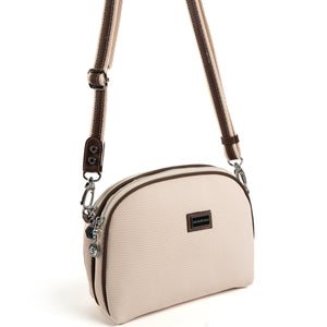 Silver & Polo Bej - Kahve SP765 Kadın Çapraz Çanta