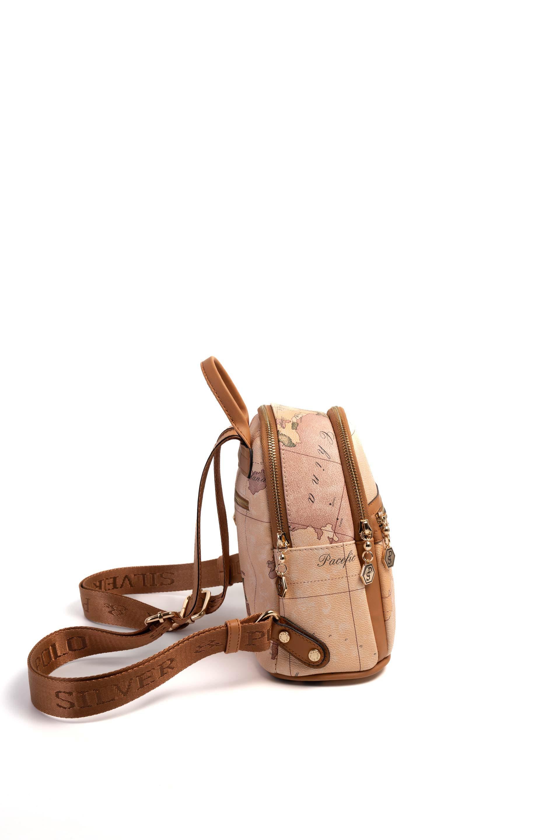 Silver & Polo Pudra - A.Taba SP983 Kadın Sırt Çantası