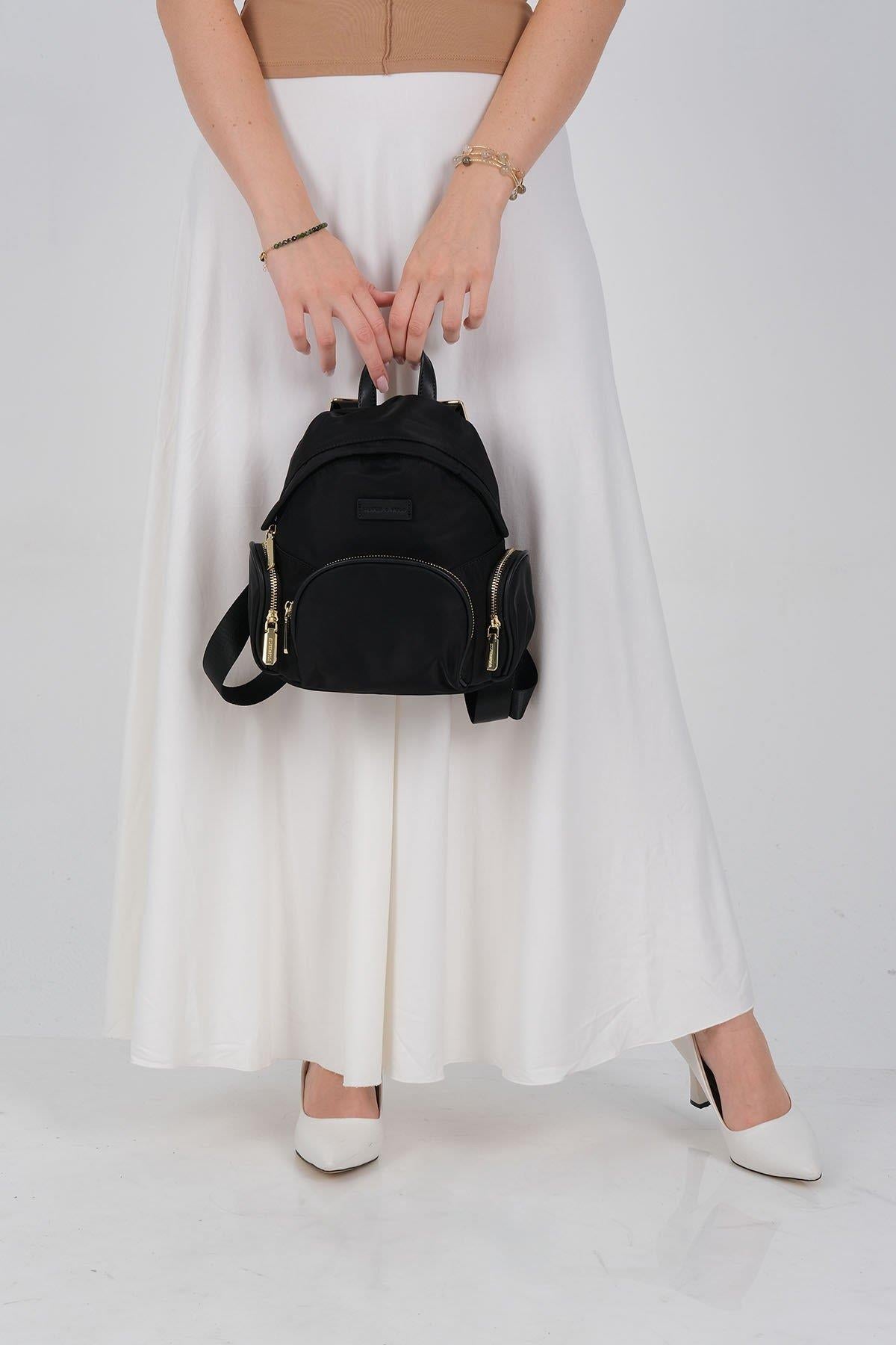 Silver & Polo SP1208 Kadın Sırt Çantası Siyah