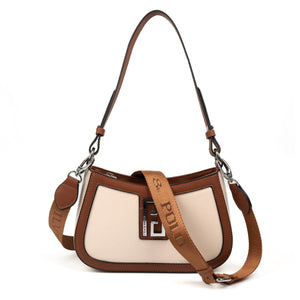 Silver & Polo Bej - Taba SP1132 Kadın Çapraz Çanta