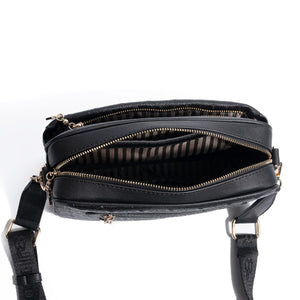 Silver & Polo SP1267 Kadın Çapraz Çanta Logolu Nut-Kahve