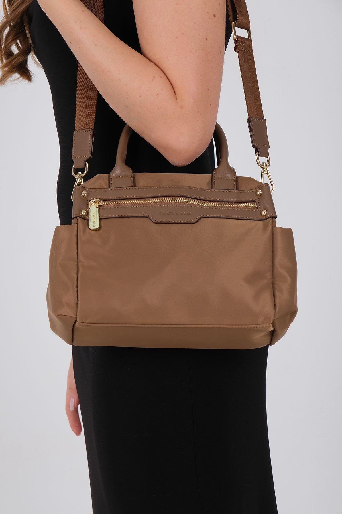 Silver & Polo SP1219 Kadın El Çantası Tütün-Kahve