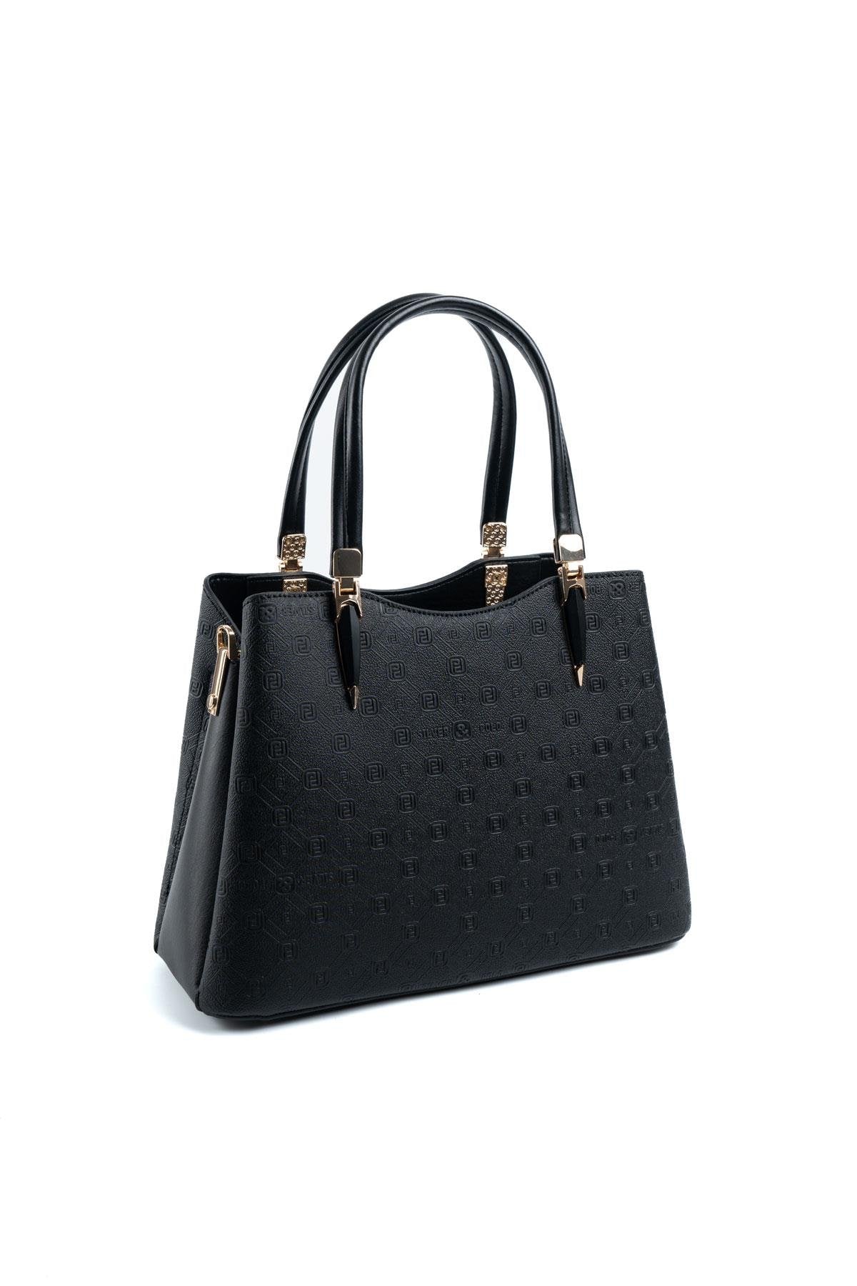 Silver & Polo Siyah SP1205 Kadın El Çantası