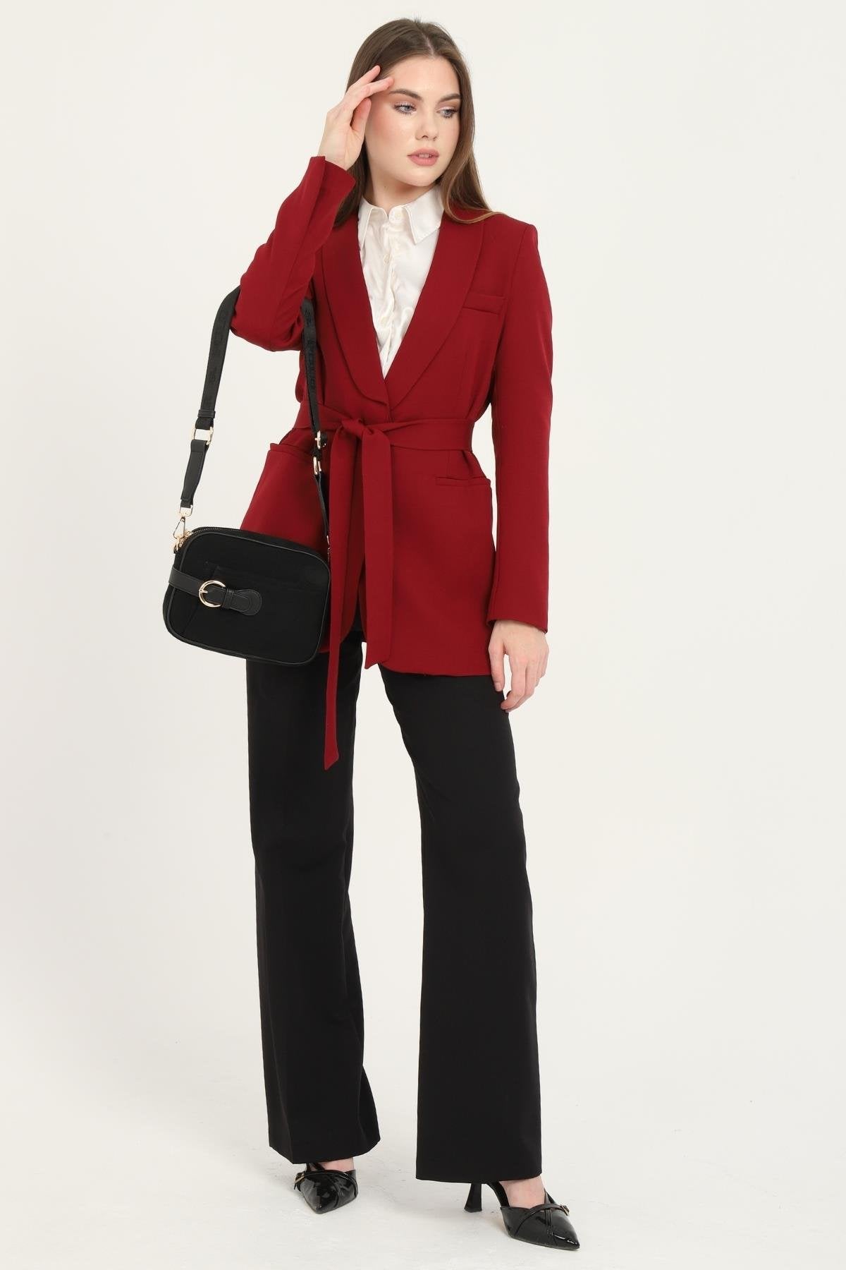 Silver & Polo Siyah SP1256 Kadın Çapraz Çanta