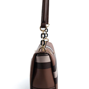 Silver & Polo Koyu Kahve SP910 Kadın Çapraz Çanta