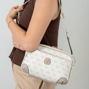 Silver & Polo Bej - Kum SP1094 Kadın Çapraz Çanta