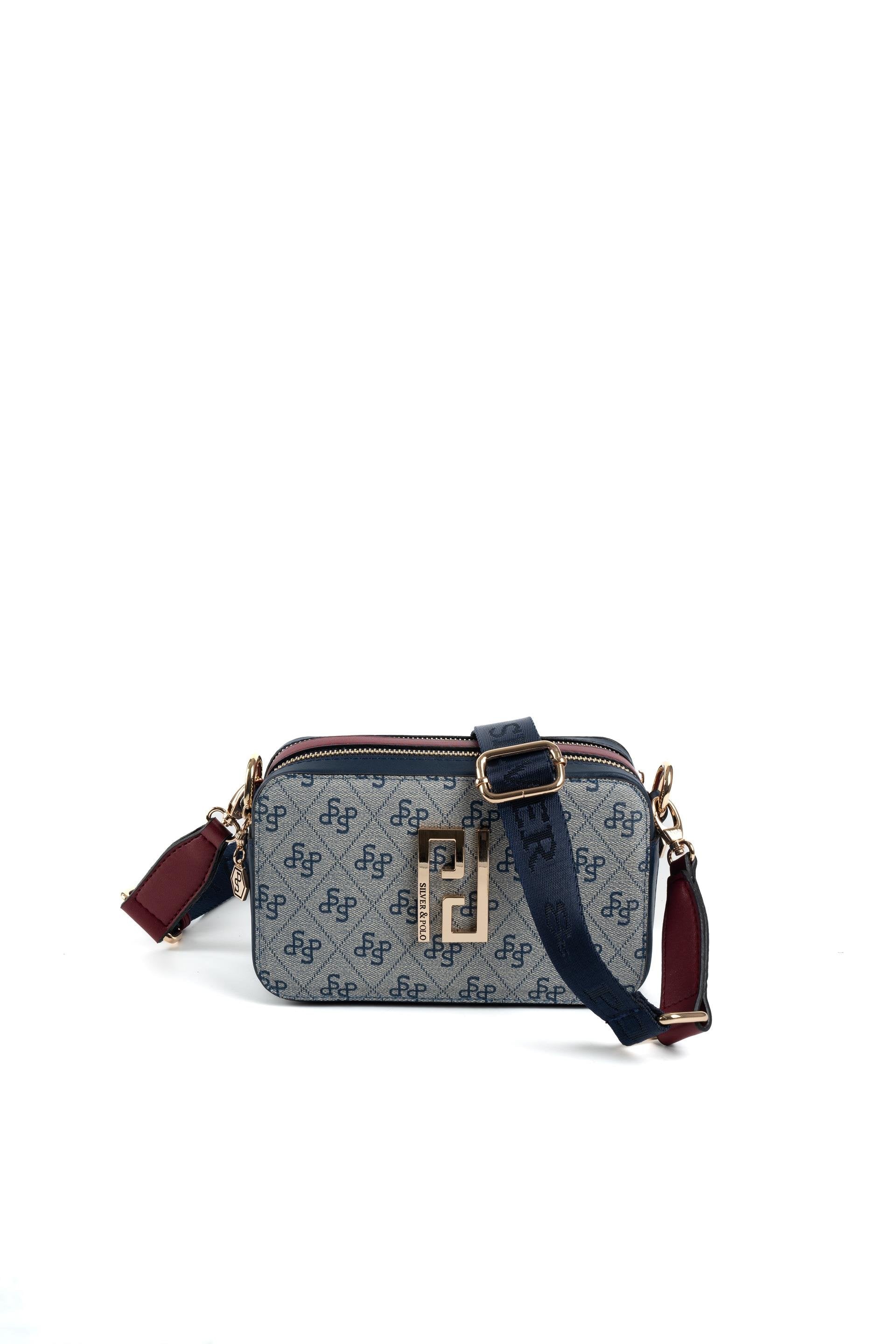 Silver & Polo Gri - Laci SP1078 Kadın Çapraz Çanta