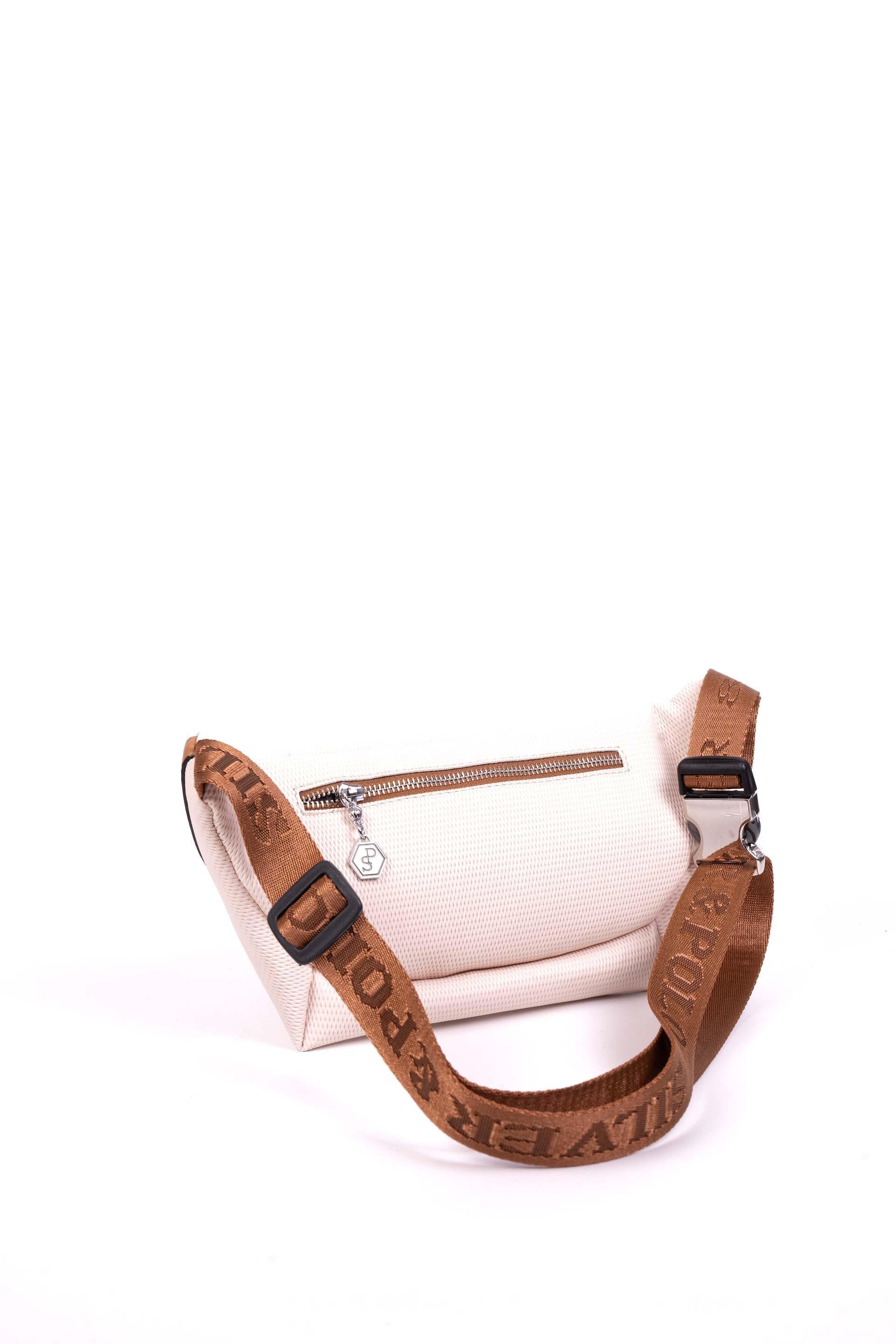 Silver & Polo Bej - A.Taba SP1192 Kadın Bel Çantası