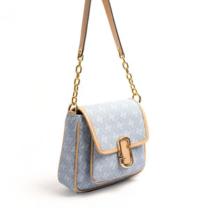 Silver & Polo Mavi - Nut SP1147 Kadın Omuz Çantası