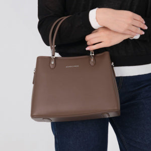 Silver & Polo SP1233 Kadın El Çantası Kahve