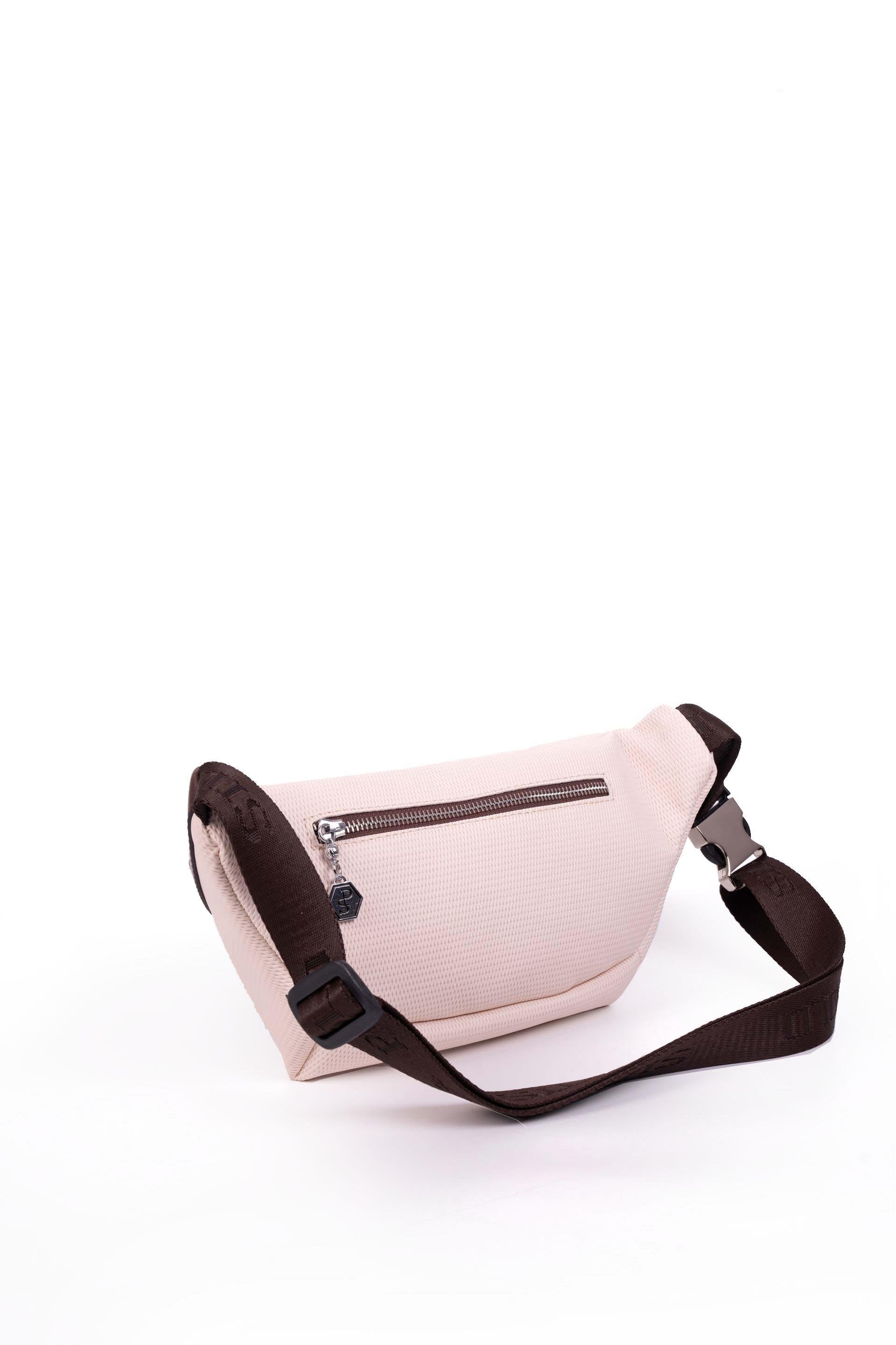 Silver & Polo Bej - Kahve SP1192 Kadın Bel Çantası