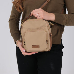 Silver & Polo SP1220 Kadın Çapraz Çanta Vizon-Camel