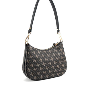 Silver & Polo Füme - Siyah SP1259 Omuz Çantası