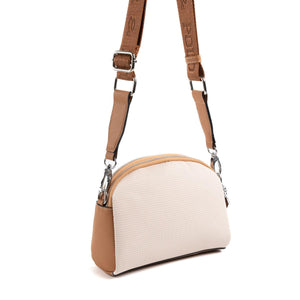 Silver & Polo Bej - A.Taba SP1144 Kadın Çapraz Çanta