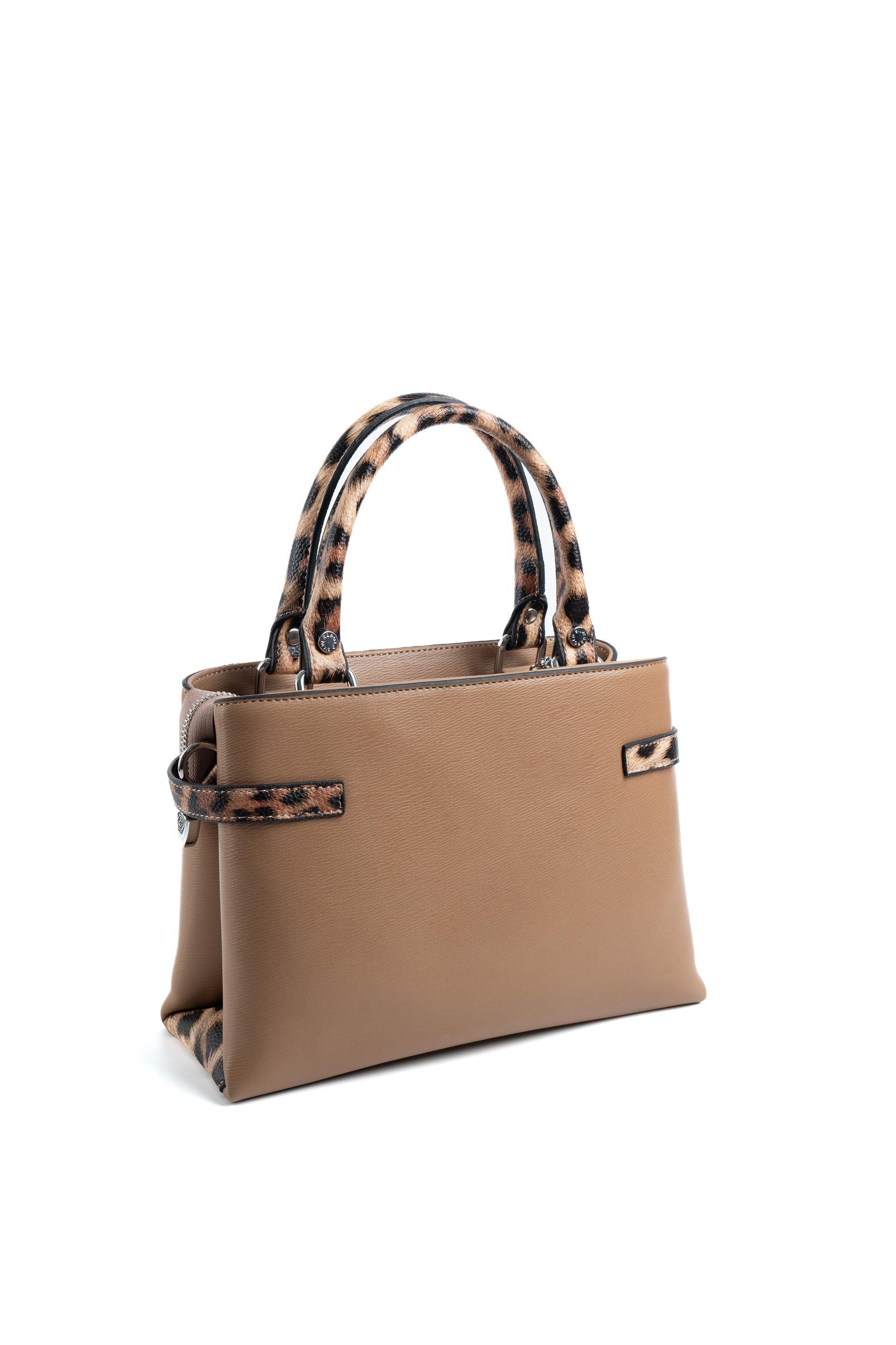 Silver & Polo Leopar Bizon SP1149 Kadın El Çantası