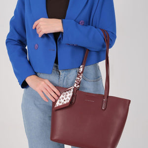 Silver & Polo SP1238 Kadın Omuz Çantası Bordo