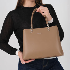 Silver & Polo SP1234 Kadın El Çantası Bej