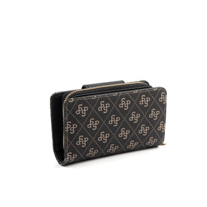 Silver & Polo Füme - Siyah SP1202 Kadın Cüzdan & Kartlık