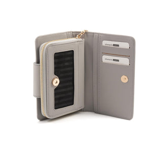 Silver & Polo Beyaz - A.gri SP1202 Kadın Cüzdan & Kartlık