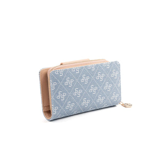 Silver & Polo Mavi - Ten SP1202 Kadın Cüzdan & Kartlık