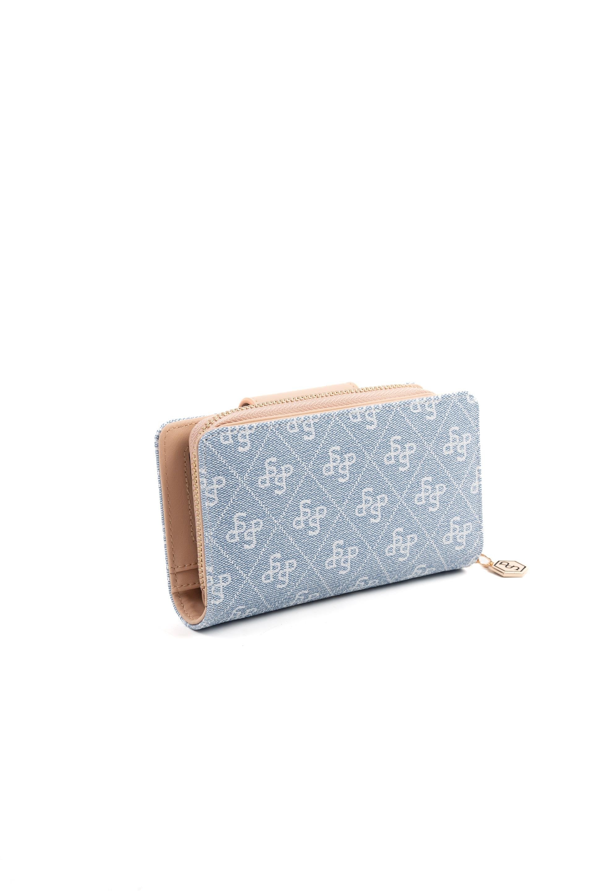 Silver & Polo Mavi - Ten SP1202 Kadın Cüzdan & Kartlık