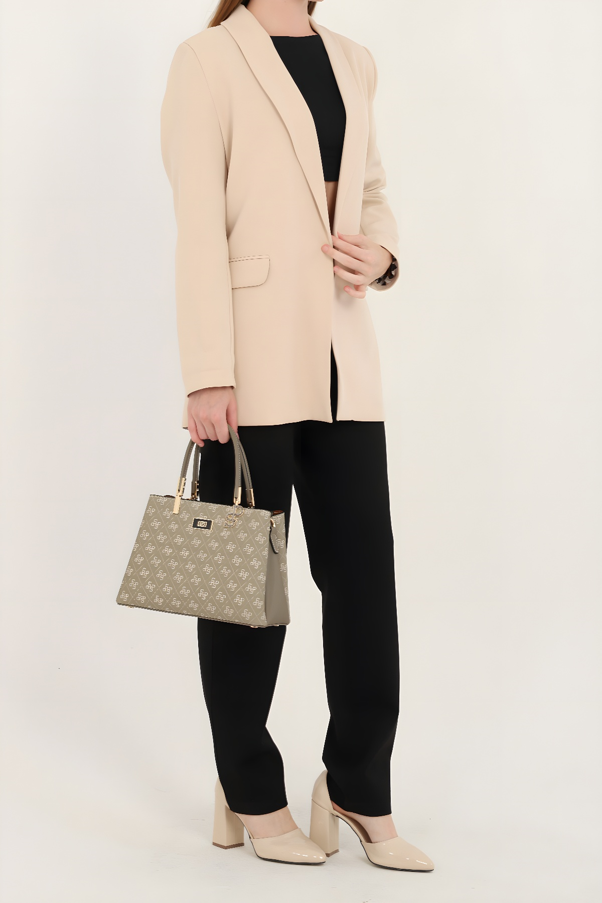 Silver & Polo Yeşil SP1098 Kadın El Çantası