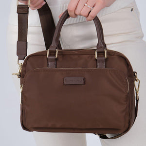 Silver & Polo SP1217 Kadın El Çantası Kahve