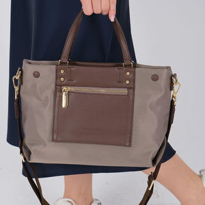 Silver & Polo SP1213 Kadın El Çantası Kum-Kahve