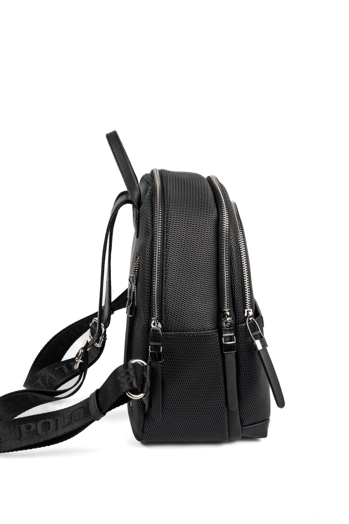 Silver & Polo SP1265 Kadın Sırt Çantası Petek Siyah